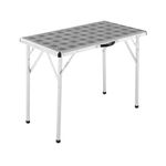 Coleman Folding Camping Table - Grey, Large/120 x 80 x 70 cm