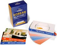 Spedemy Learn Korean Language Hangul Flashcards for Beginners - 80 Korean Alphabet Flash Cards, Audio Files with Pictures for Memory - Hangul Chart, Korean Gift for Travelers, Kids and Adults Fun Game