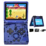 RG35XXSP Flip Portable Retro Handheld Game Console,RG35XXSP 3.5 Inch IPS Screen Linux System With 64G TF Card Pre-installed 5532 Games,Clamshell Games Consoles Supports 5G WiFi Bluetooth HDMI
