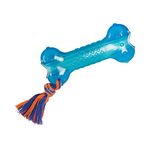 Petstages Orka Bone Royal Blue Treat-Dispensing Dog Chew Toy