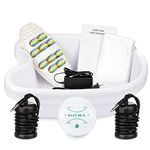 Boeetech Ionic Foot Detox Machine With Foot Massage Roller, Ion Detox Foot Bath Machine, Portable Chi Detox Foot Spa Ionic Cleanse Bath Machine, Foot Bath Spa With 1 Foot Roller, 100 Liners, 2 Arrays