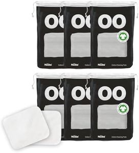 Love Noobs Baby Cotton Pads for Diaper Change, 360 Count, Ultra Soft 100% Organic Extra Large Cotton Pads for Baby Sensitive Skin, Lint-Free Premium Jumbo Size Cotton Pads, 100% Cotton Squares