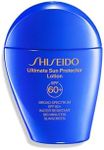 Shiseido Ultimate Sun Protector Lotion - 50 mL - Invisible Broad-Spectrum SPF 60+ Sunscreen for Face & Body - Lightweight Formula - All Skin Types - Free of Oxybenzone & Octinoxate