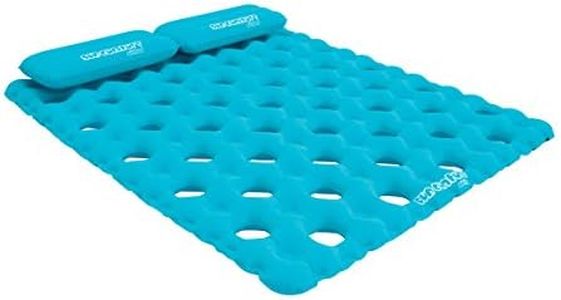 Airhead Sun Comfort Cool Suede Double Pool Mattress, Sapphire (AHSC-018)