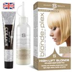 Summer Golden Blonde Hair Dye with added Plex Hair Care Conditioner, Permanent Hair Colour with Warm Golden Toner for Blonde Hair, Vegan Hair Dye, Cruelty-Free - Smart Beauty Hair Colour