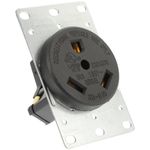 RV Outlet 30a 125v Flush Receptacle Electrical Straight Receptacle