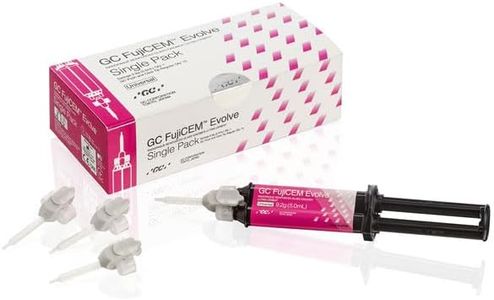 GC 012948 FujiCEM Evolve Resin Reinforced Glass Ionomer Dental Cement Single Pack 9.2 Gm