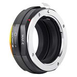 K&F Concept Updated MAF to NEX Adapter, Manual Lens Mount Adapter Compatible with Sony Alpha A Mount Lens & Minolta AF Mount Lens and Compatible with Sony E Mount Cameras with Matting Varnish Design