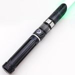 Saberforms Lightsaber Dueling Light Saber with 12 RGB Colors 16 Sound Fonts and Motion Control, Force FX Lightsabers with Retro Weathered Handle and Replaceable Blade, Light Sabers for Adults, Kids