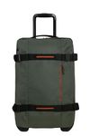 American Tourister Urban Track Travel Bag with 2 Wheels, Green (Dark Khaki), S (55 cm - 55 L)