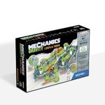 Geomag - Mechanics Gravity Loops & Turns - Educational and Creative Game for Children - Circuit with Magnetic Building Blocks, Recycled Plastic - Set of 130 Pieces, White, Green, Orange, Blue