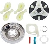 Ultra Durable 285785 & 285753A & 80040 Washer Coupling Kit by Blue Stars - Exact Fit for Whirlpool & Kenmore Dryers