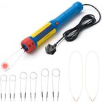 Magnetic Induction Heater Kit - 1100W Handhled Flameless Bolt Induction Heater with 8 Induction Coils (30/40/50mm*2,750mm*2), for Rusty Screw Removing and Heat Induction Tool