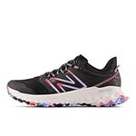 New Balance Women's Fresh Foam Garoe V1 Trail Running Shoe, Black/Cyber Lilac/Electric Red, 5 Wide US