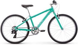 Raleigh Bikes Alysa 24 Kids Flat Bar Road Bike for Girls Youth 8-12 Years Old, Teal