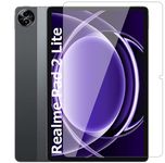 COVER CAPITAL Tempered Glass Screen guard For realme Pad 2 Lite 4G (10.95 Inch) 27.81cm -Pack Of 1