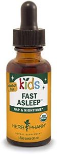 Herb Pharm Kids Certified-Organic Alcohol-Free Fast Asleep Herbal Formula, 1 Ounce