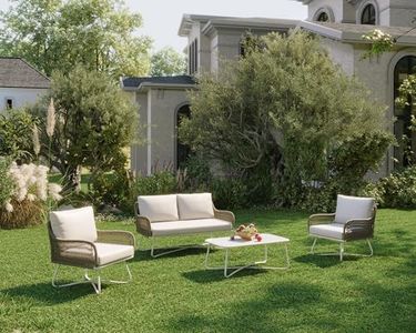 Giulia Grillo Set da giardino Eden - set da esterno, tavolo da giardino, sedie da giardino, tavolo da giardino con sedie, salotto da giardino, arredo esterno, arredo giardino