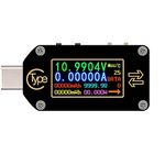 Fasizi TC66 Type-C PD Trigger USB Voltage Ammeter Capacity Meter 2 Way Measurement Charger Battery APP PC USB Tester