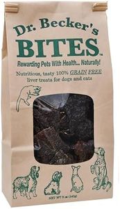 Dr. Becker's Bites Grain Free Liver Treats For Dogs & Cats, 5 oz