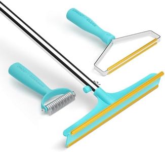 The Uproot Clean Deshedder Xtra, Pro, & Deshedder Bundle - Pet Hair Removal Tool & Dog Brush for Shedding Bundle - Easy Cat & Dog Hair Remover & Carpet Rake Set with Special Dog Grooming Brush!