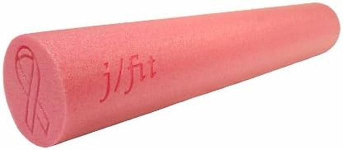 JFIT Classic Foam Roller, Pink, 36-Inch