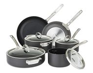 Viking Culinary Hard Anodized Nonstick Cookware Set, 10 Piece, Dishwasher, Oven Safe, Works on All Cooktops Including Induction