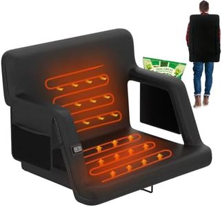 ZOMPAKER Double Heated Stadium Seats，Portable Foldable Stadium Cushions