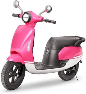 24V Kids Motorcycle,Electric Motorcycle for Kids 8+,Electric Moped Scooter