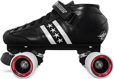 Bont Roller Skates - LowCut Quadstar Speed Skating - Roller Skates - Indoor and Outdoor - 100% Leather (Bont 3)