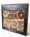 Dehydrated Lemon/Lime Box - 80+ Piece Dried Lemon/Dried Lime - Lemon Slices - Lime Slices - Dried Citrus Fruit mix - Cocktail Garnish - Decor - Potourri - Dried Citrus Fruit Mix