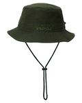 WildRoar Bucket Hat- Deep Olive- Cotton-Size Adjustable