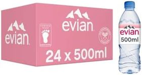 Evian Still Mineral Water, 24x0.5L