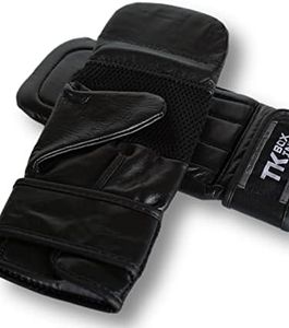 TK Boxing Gladiators - Bag Mitt Gloves (Black, L)