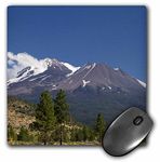 3dRose mp_142667_1 8 x 8-Inch Mt Shasta, Siskiyou County, California, Usa - Us05 Dfr0562 - David R. Frazier Mouse Pad