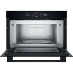 HMD44MBUK Built In Microwave Oven 1000W Integrated Digital Microwave with Auto Cook Programmes, Touch Controls, 31L Capacity & Black Finish