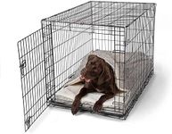 Snoozer Pet Products - Cozy Cave Crate Pet Bed with Microsuede and Forgiveness Foam, Extra Large - Merlin Linen
