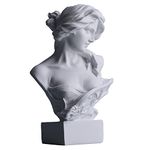 LCCCK 6 H Greek Mythology Bust Statue Decor,Artemis Statues Roman Goddess Figurines,Used For Sketch Practice Aesthetics Statues And Sculptures And Indoor Filling Space For Living Room, Bedroom And Stu