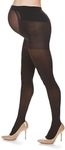 MeMoi - Maternity Tights, Dark Choc