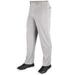 Champro Men's MVP Ob Open Bottom Loose-fit Baseball Pants Grey