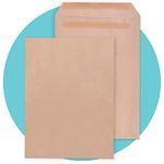 Triplast 20 x C4 Manilla Self Seal Security Envelopes (Size: 324x229mm) | Fully Opaque, Self Sealing & Printer Safe Mailing Paper Envelopes | Ideal for Everyday Home, Office & Commercial Use