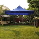 Niland Premium Waterproof Gazebo Tent with Adjustable Frame - for Terrace, Roof, All Weather, Garden, Outdoor (10 FT * 10 FT) (Blue)