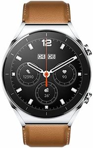 Xiaomi Watch S1 Silver 1.43-Inch Amoled Display, Heart Rate Monitoring, 117 Sports Modes, 470mAh Battery up to 12 Days, Waterproof , GPS