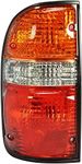 Dependable Direct Driver Side (LH) Tail Light Lamp Compatible with 2001-2004 Toyota Tacoma TO2800139 8156004060 - Include the bulb