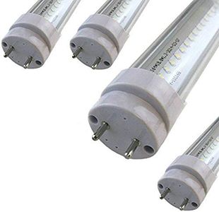 CYLED T8/T12 4Ft 120Cm 20-Watt Led Tube Light Nortal White 5500K Double Ended Input Power.40Watts Replacement Fluorescent Pack of 4 Units