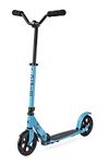Micro Scooters | Micro Speed Deluxe Scooter | 8+ Years | Perfect for Adults & Kids | Fast & Foldable | Shock Absorption | Blue
