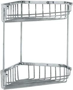 Gatco 1475 Tub and Shower Corner Caddy, Chrome