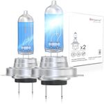 Sinoparcel H7 Headlight Bulb, 5000K
