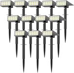 WENATY Solar Spot Lights Outdoor Wa