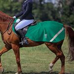 Harrison Howard Climax Exercise Sheet Competition Rug Fleece Waterproof Hi-vis Lining Train Sheet for Horse -Teal